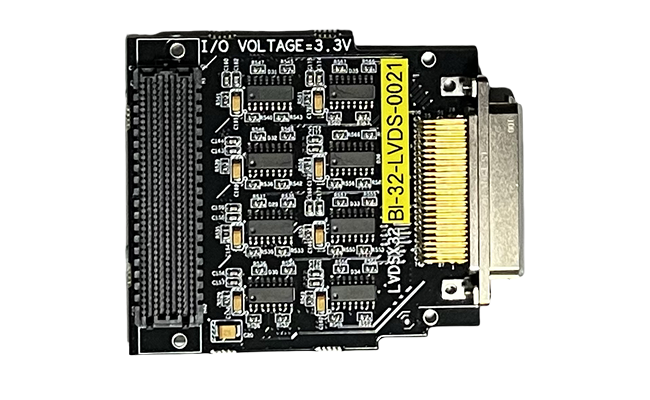 32路LVDS数据接收 FMC子卡模块