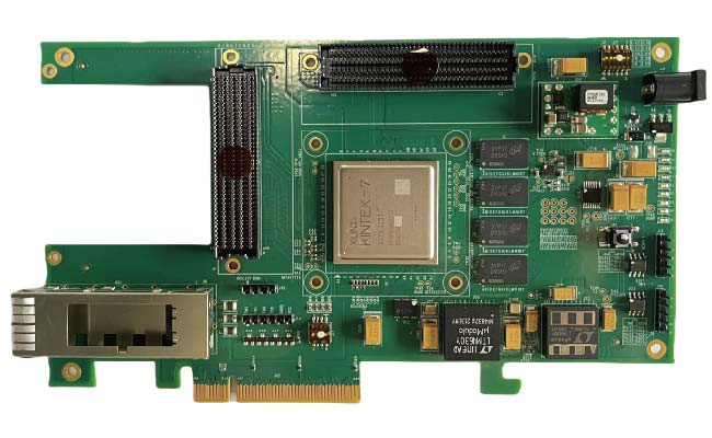 BI-FB-PCIE-K7Q K7核心功能载板，pcie接口，QSFP-40G